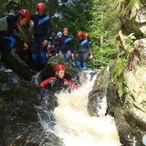 canyoning in de Ardennen